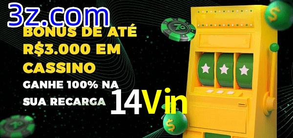 14Vin melhor bônus de depósito