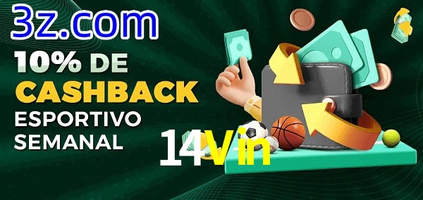 10% de bônus de cashback na 14Vin